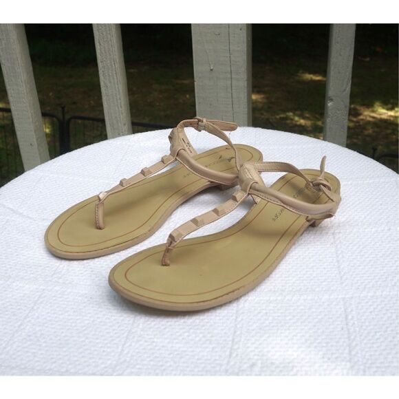 Rebecca Minkoff Nude Grace Studded Sandals - Picture 2 of 7